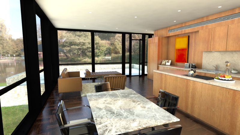 Philip Johnson’s
iconic Glass House has been reimagined as a prefabricated home—a modern abode you can customize and install almost anywhere you please. The modular glass house is one of the ...